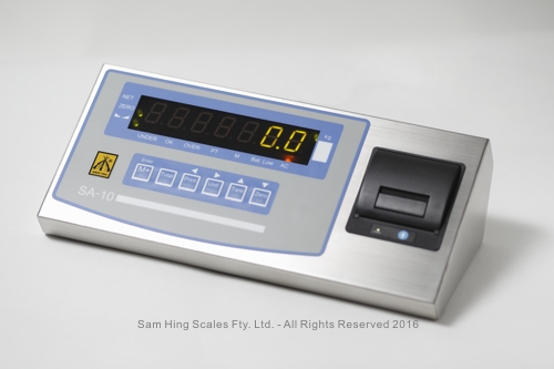 SA-10P 稱重儀表附熱敏印表機
